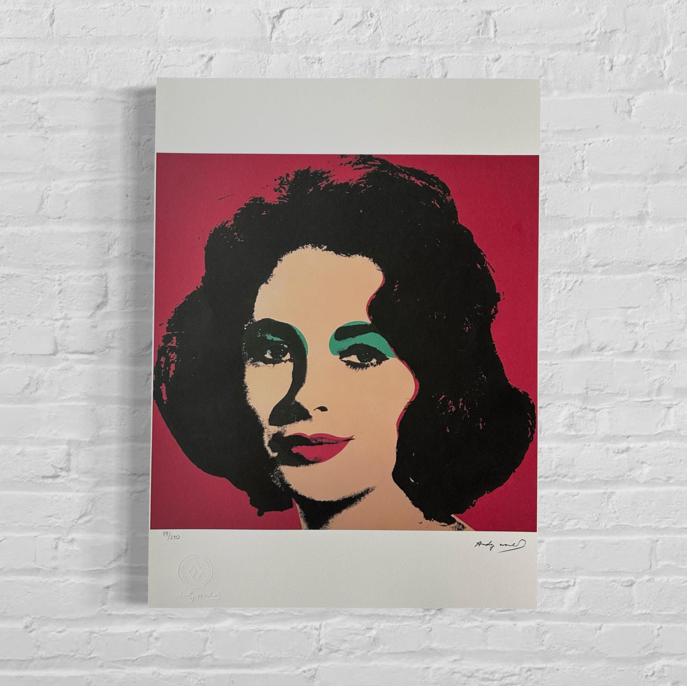 ANDY WARHOL LizTaylor